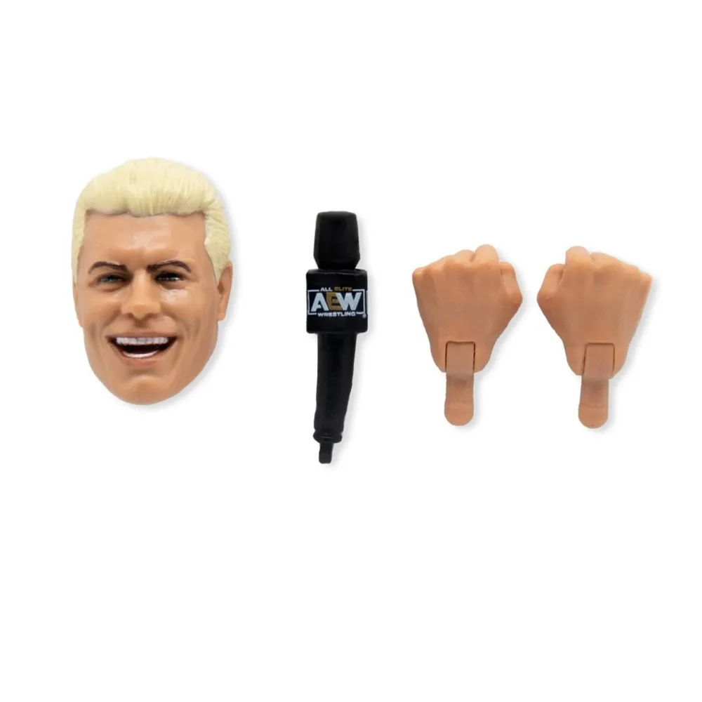 NEW AEW Cody Rhodes Unmatched Collection Action Figure Blue Brown One Size